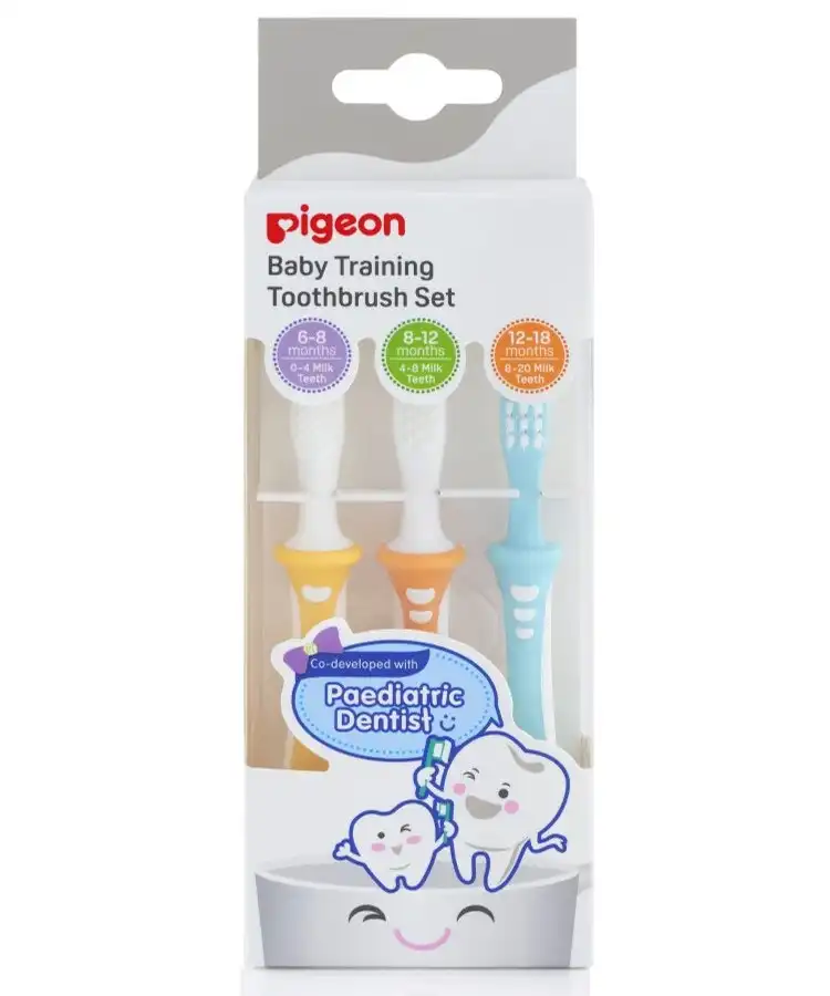 PIGEON Training Toothbrush Set
