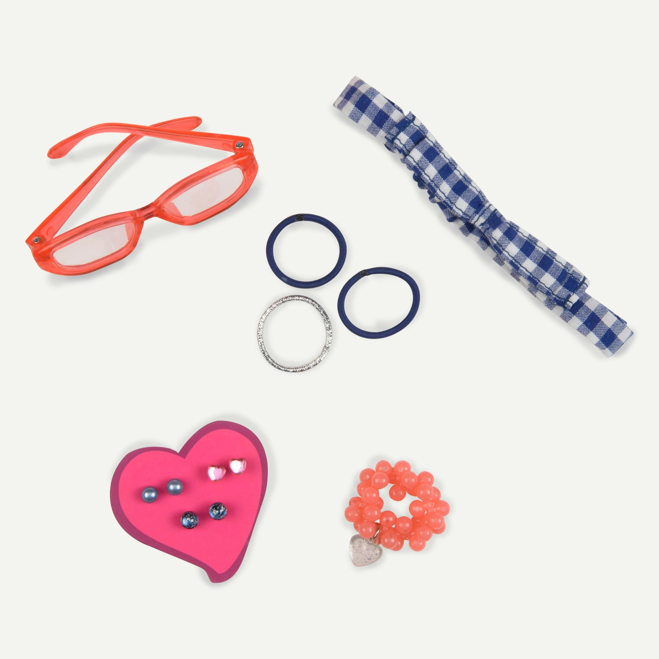 Our Generation Pretty Preppy Gingham Accessories Deco Set