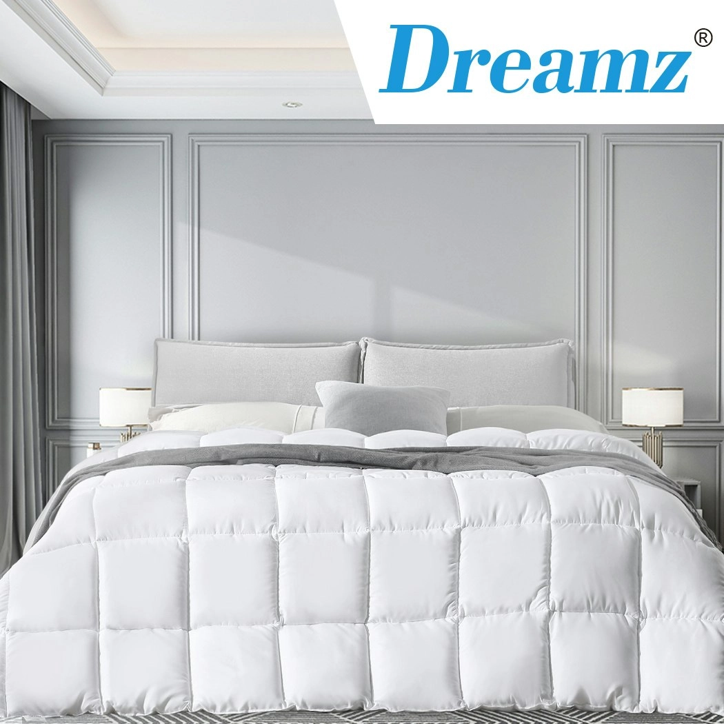 Dreamz 200GSM All Season Bamboo Winter Summer Quilt Duvet Doona Soft Double Size