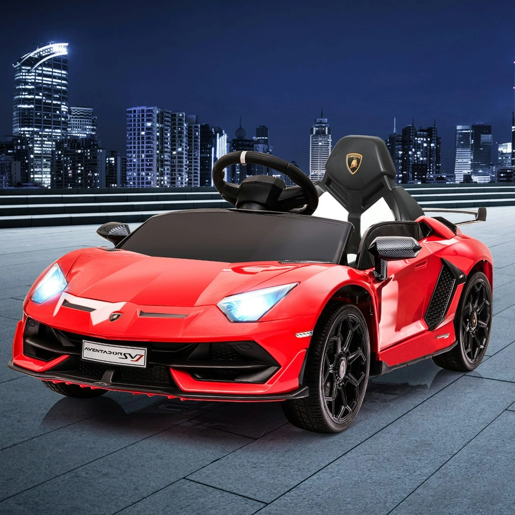 Traderight Group  Kids Ride On Car Lamborghini SVJ Licensed Electric Dual Motor Toy Remote Control