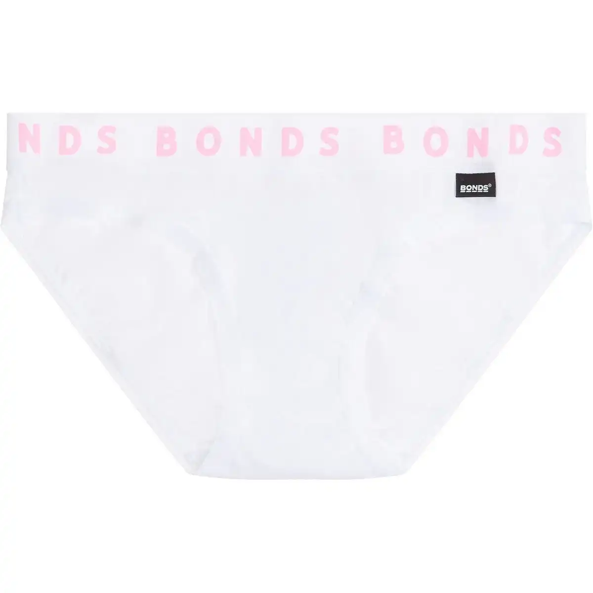 3 x Bonds Girls Stretchies Bikini Underwear Brief Kids Undies Knickers White