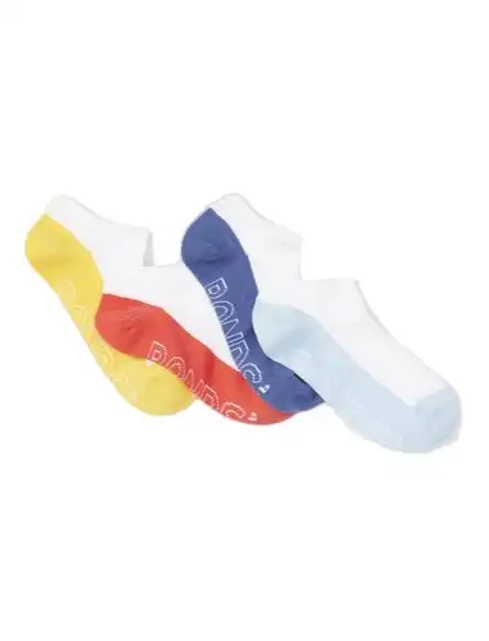 16 Pairs X Bonds Kids Lightweight Low Cut Boys Socks White 06K