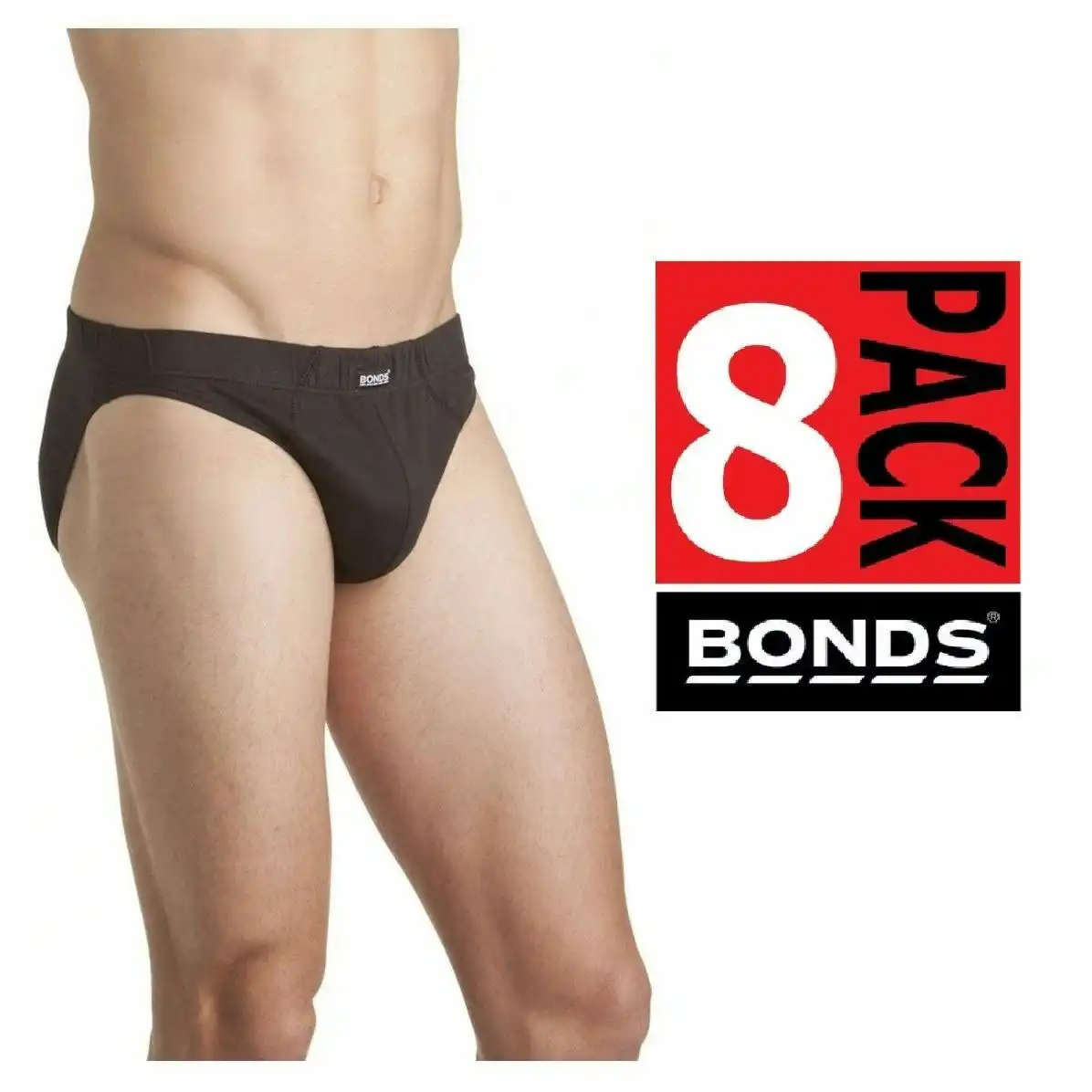 Bonds Black Mens Guyfront Trunks Briefs Boxer Shorts Comfy Undies Underwear  Bulk