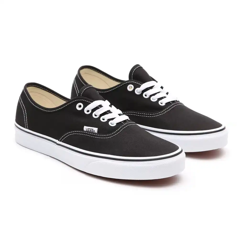 Mens Vans Authentic Comfy Skate Shoes Black