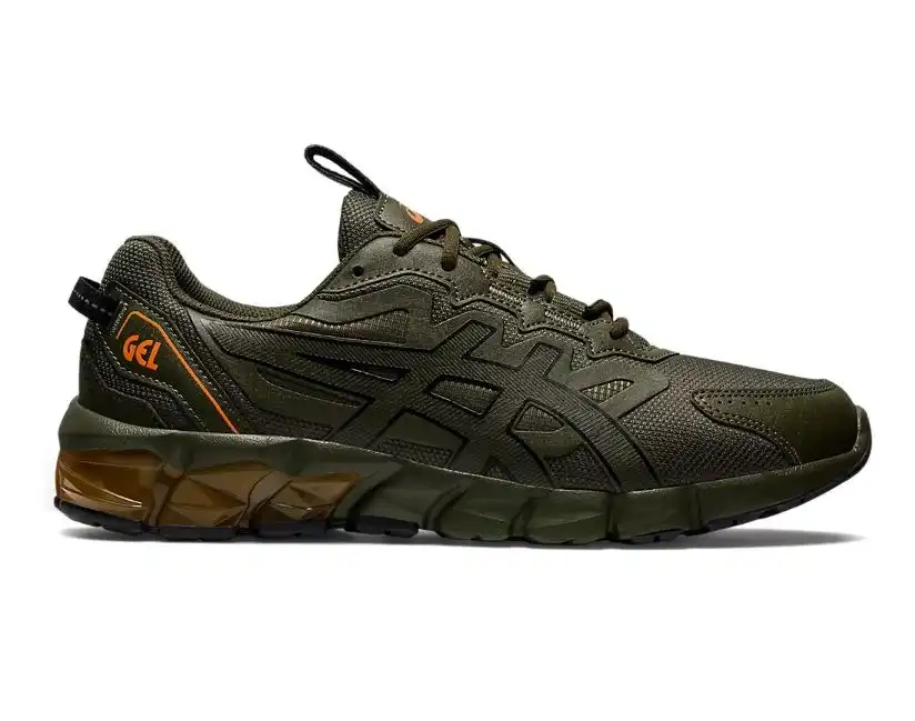 Mens Asics Gel-Quantum 90 Olive Canvas/Black Athletic Running Shoes