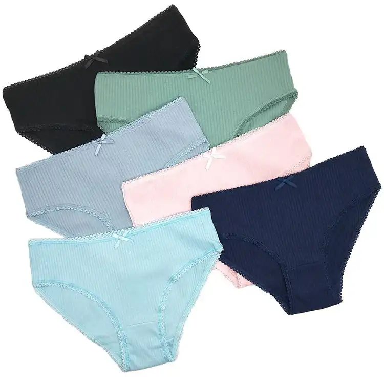 Bonds Ladies Match Its Skimpy Bikini Briefs Panties Underwear size 8 Black  Blue