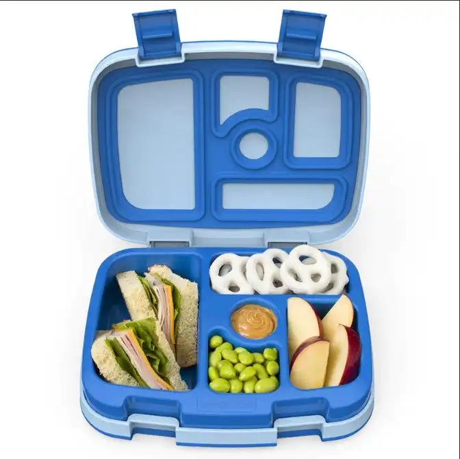 2 x Bentgo Kids Lunch Box Container Storage Blue