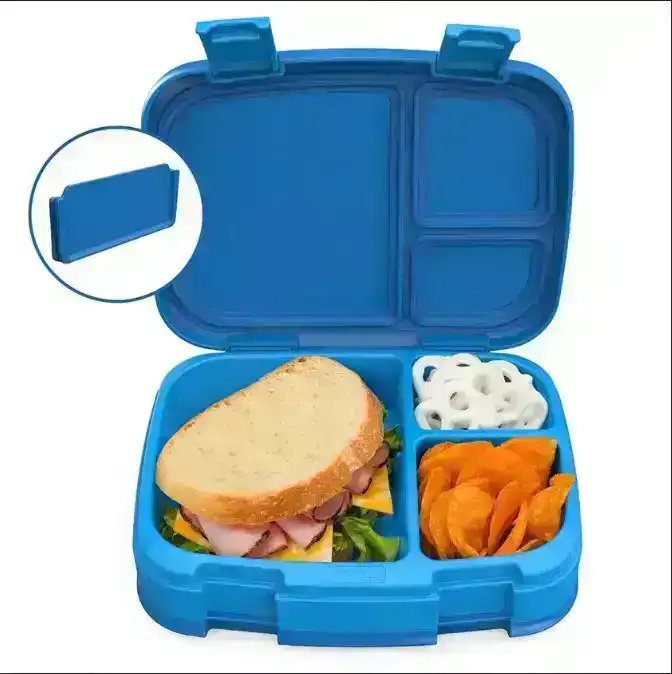 5 x Bentgo Fresh Version 2 Lunch Box Container Storage Blue