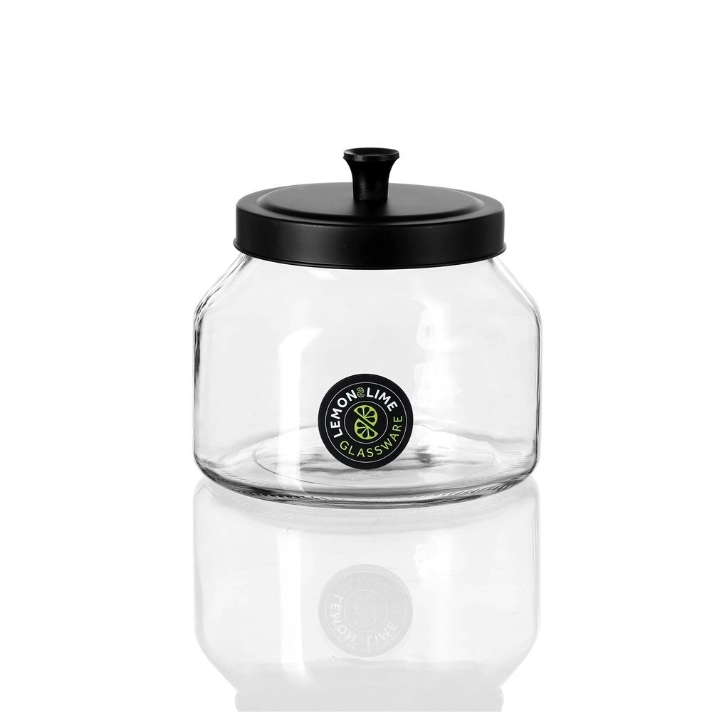 Lemon And Lime 1.6L Cosmo Glass Jar Food/Storage Container/Canister Kitchen/Home