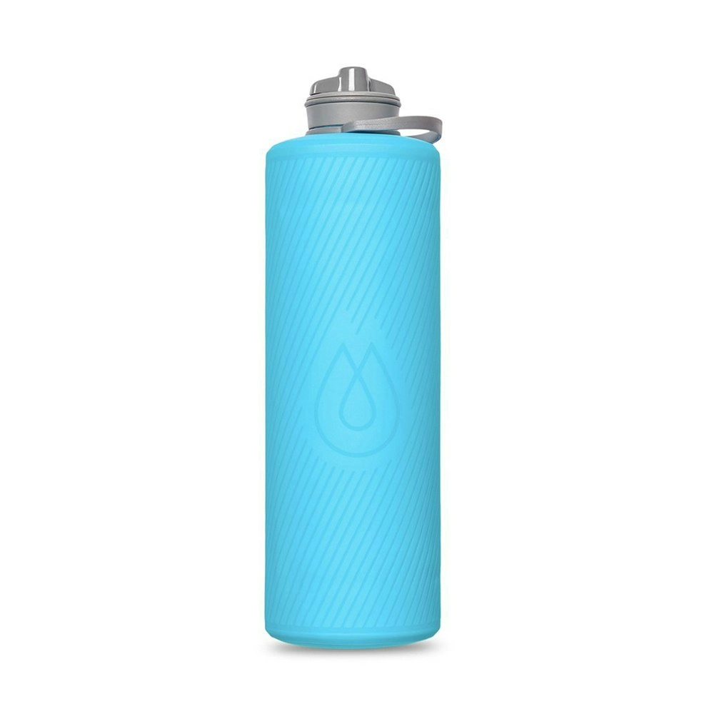 Hydrapak Flux Flexible 1.5L Water Bottle Camping/Hiking Drink Container Malibu