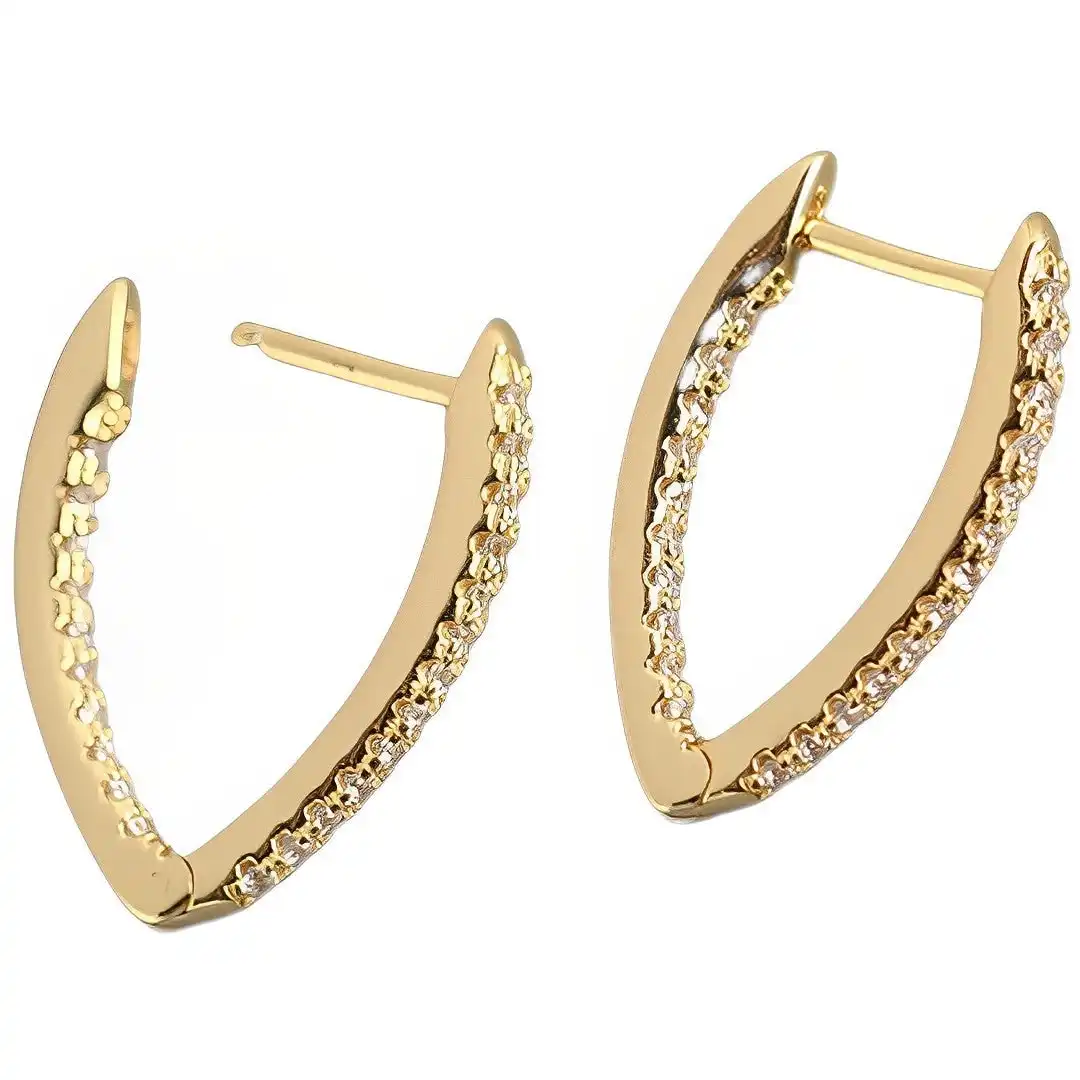 Anyco Fashion Star Zircon Earrings