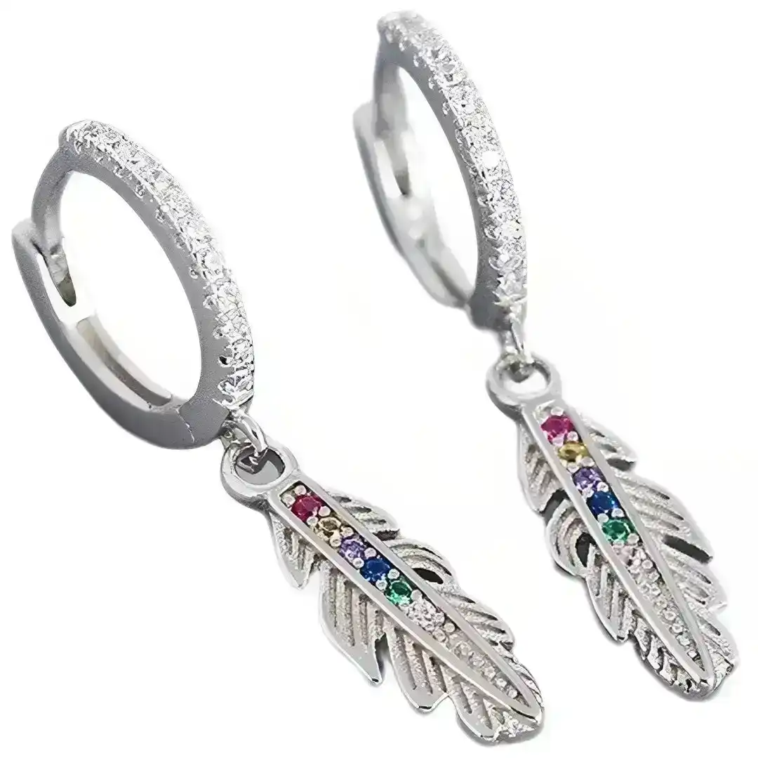 Anyco Fashion Star Zircon Earrings