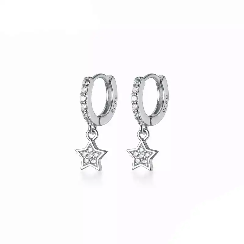 Anyco Fashion Star Zircon Earrings