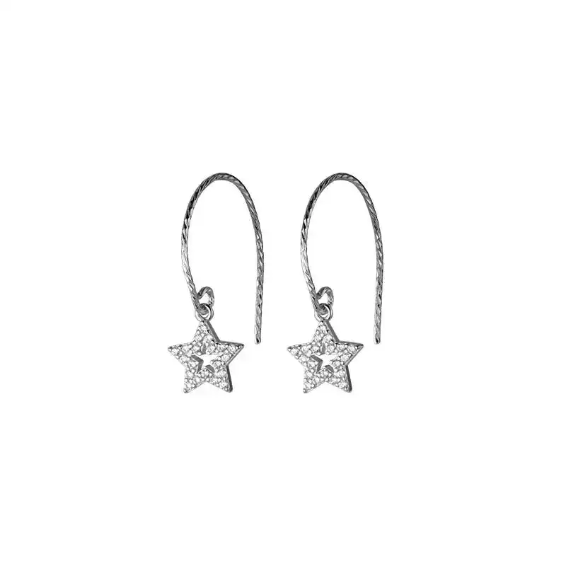 Anyco Fashion Star Zircon Earrings