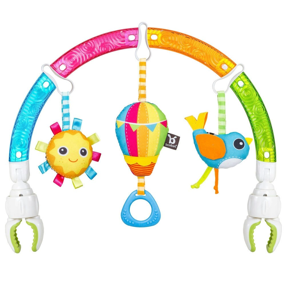 Benbat Dazzle Rainbow Play Hanging Arch Stroller/Bouncers Baby Educational Toys