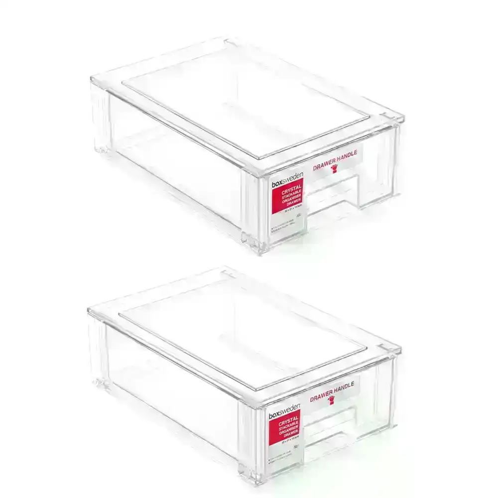 Boxsweden 18.5x13.5cm Crystal Storage Container Small - Clear