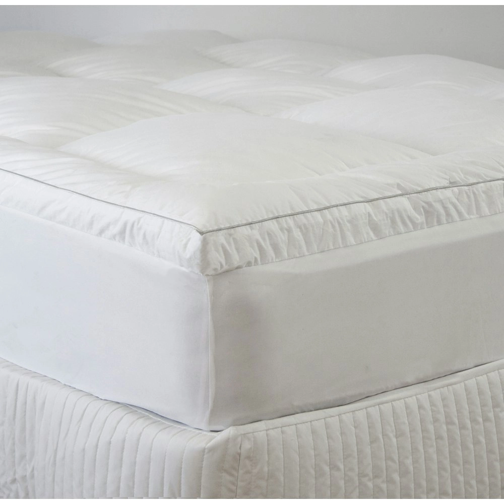 Ardor 2800GSM Standard Queen Bed Microfibre Mattress Topper Home Bedding White