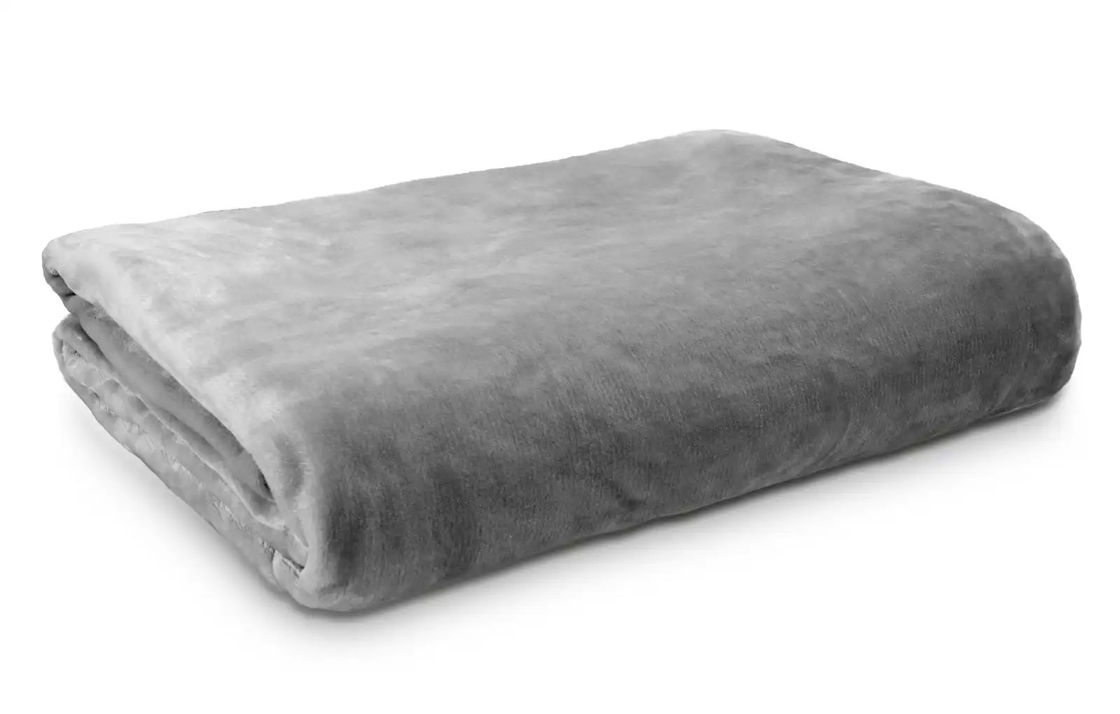 Ardor Boudoir Double Bed Lucia Luxury Home Plush Velvet Blanket Bedding Silver