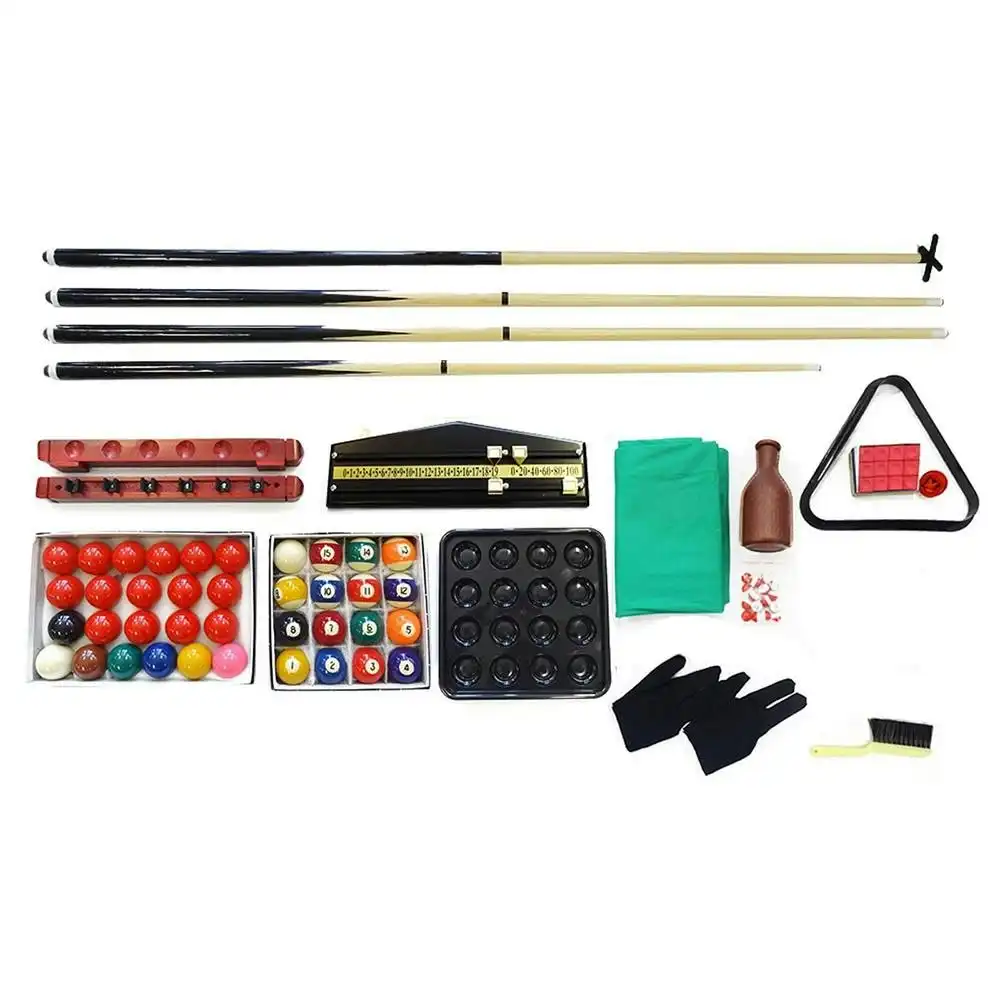 MACE Billiards Snooker Pool Table Full Accessories Kit Package