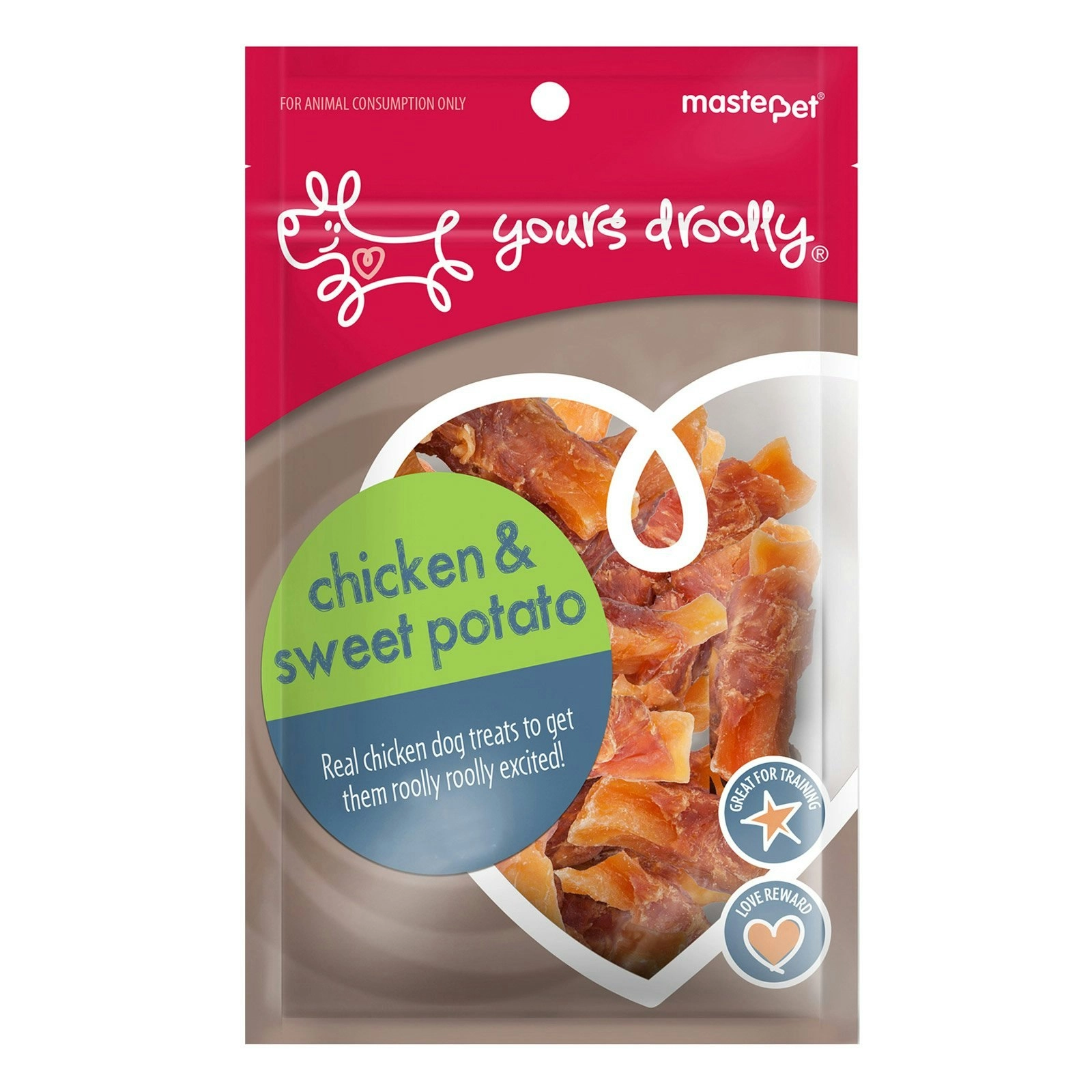 Yours Droolly Chicken and Sweet Potato Dog Treats 110 Gm 5 Packs