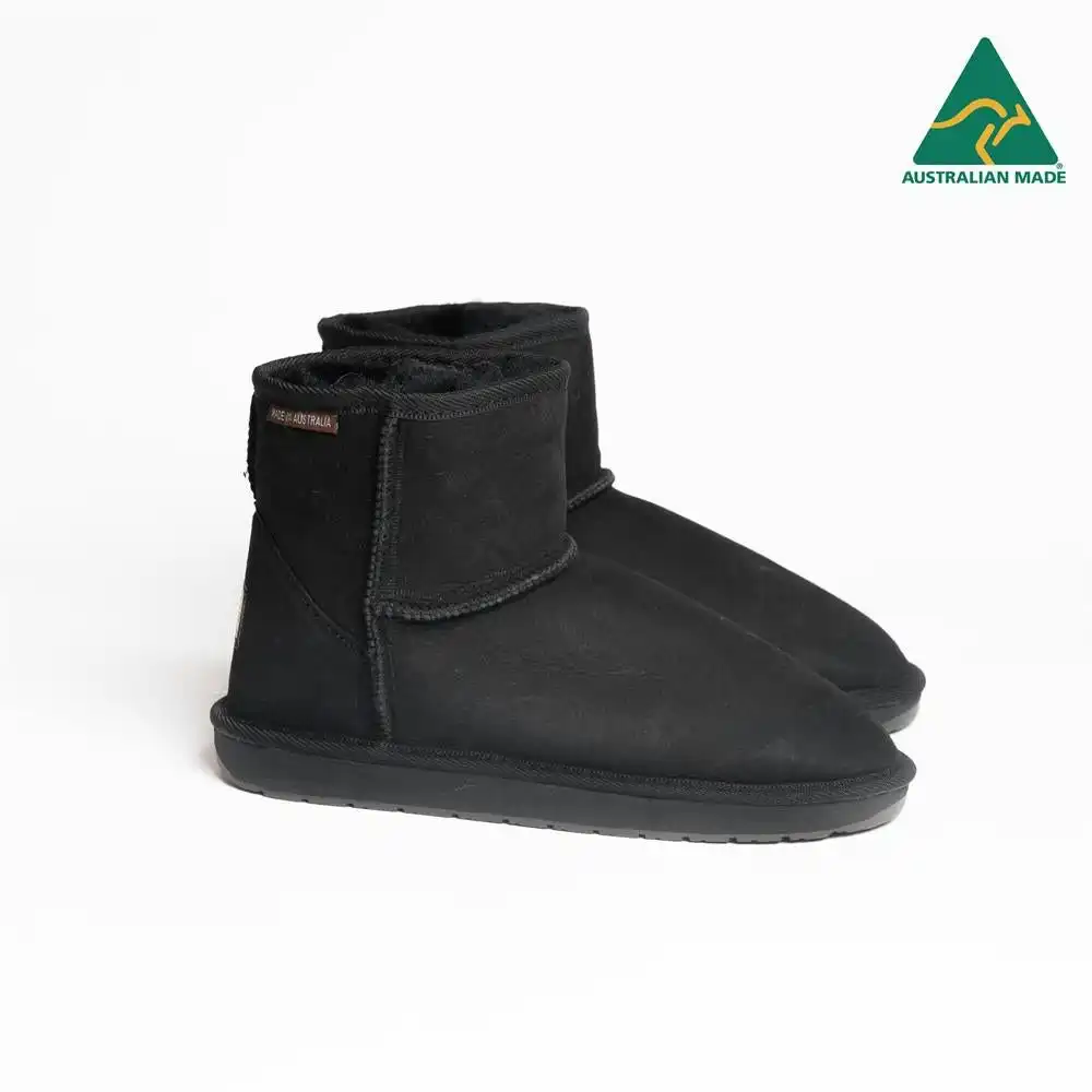 Original Ugg Australia Australian Made Mini Classic Black Ugg Boots