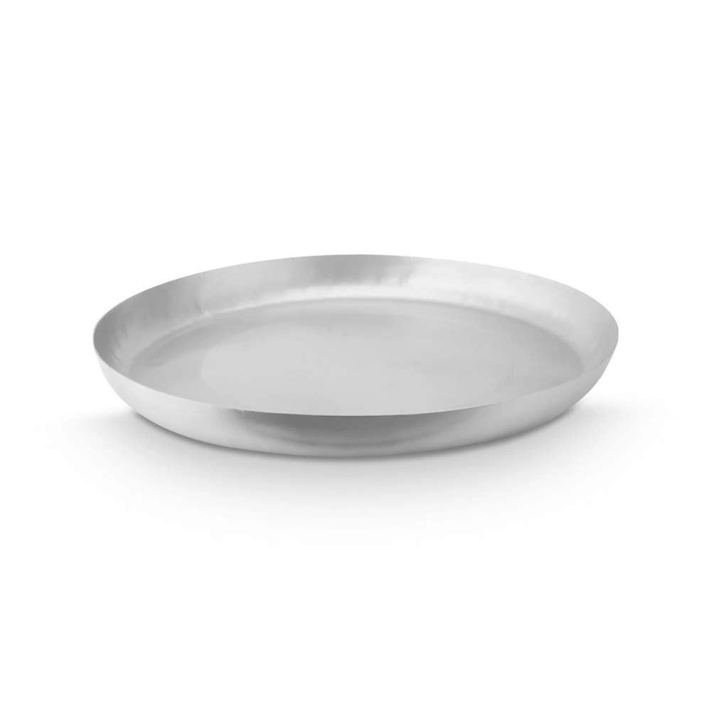 VTWonen Metal Silver 55cm Round Tray