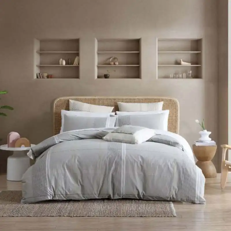 Linen House Cobain Mineral Quilt Cover Set