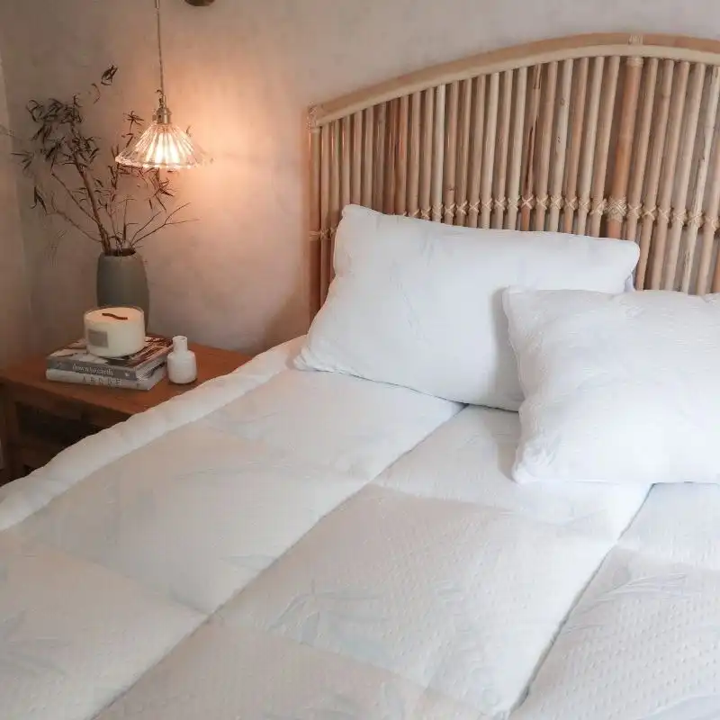 Sienna Living Hotel Bamboo Luxury 1000GSM Single Mattress Topper