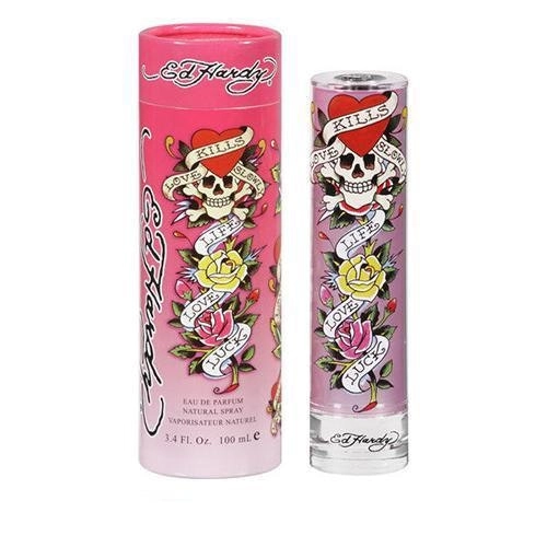 Ed Hardy 100ml EDP Spray for Women By Ed Hardy