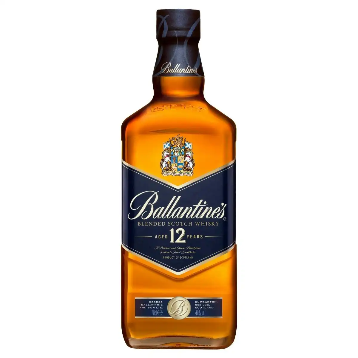 Ballantine's 12 Year Old Blended Scotch Whisky (700mL)