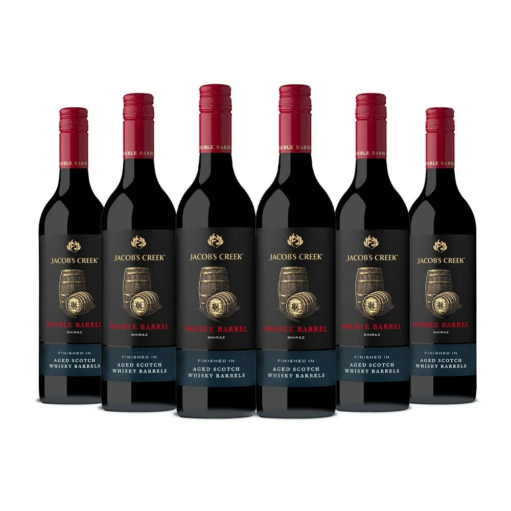 Jacob's Creek Double Barrel Shiraz 750mL (Case of 6)