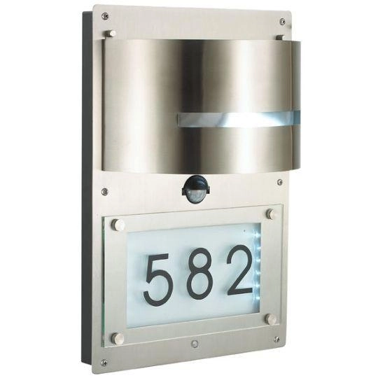 STRADA - Stainless Steel - Exterior Wall Light - LED - Motion Sensor