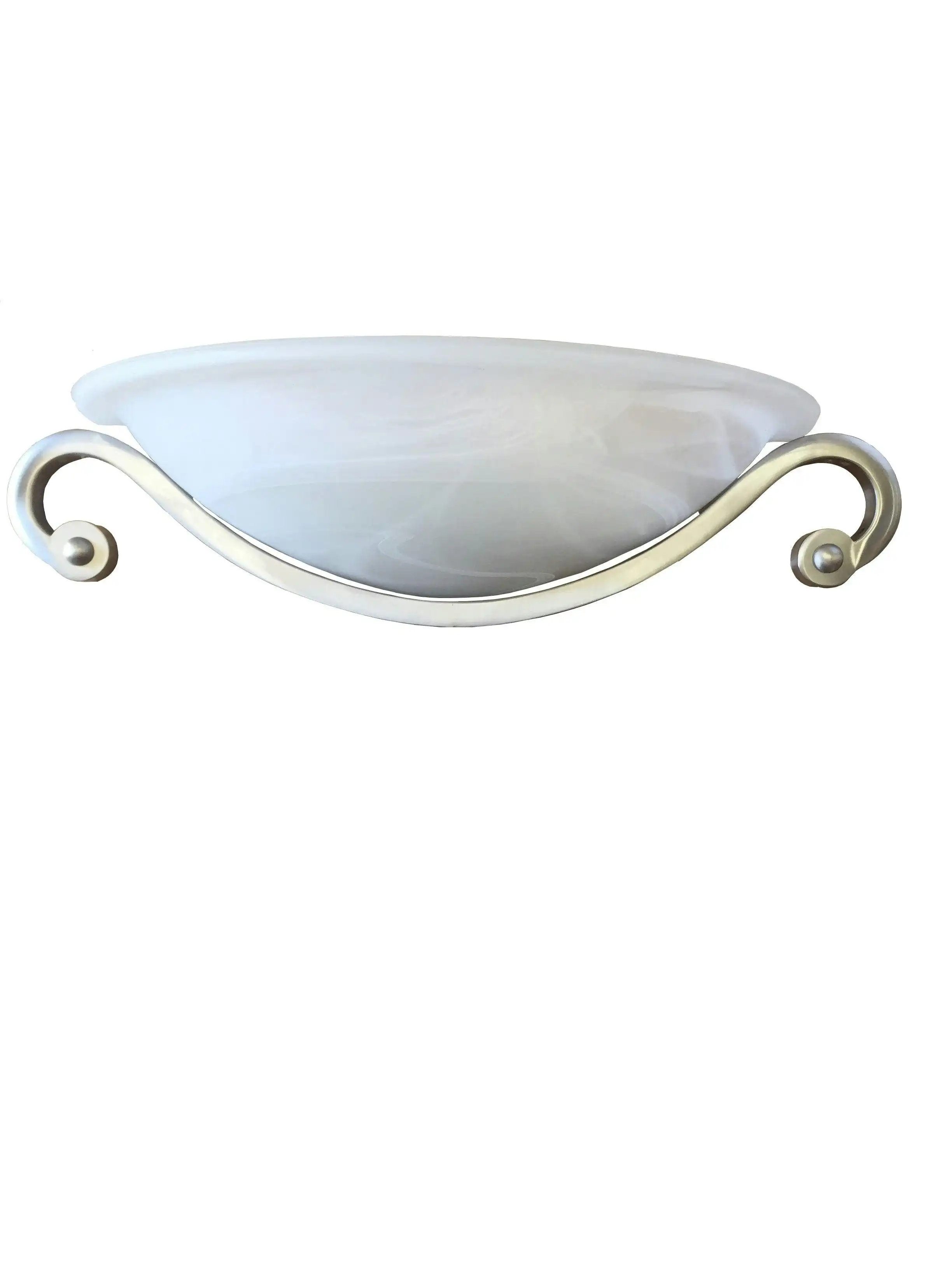 Serena Brushed Chrome Wall Light Clearance