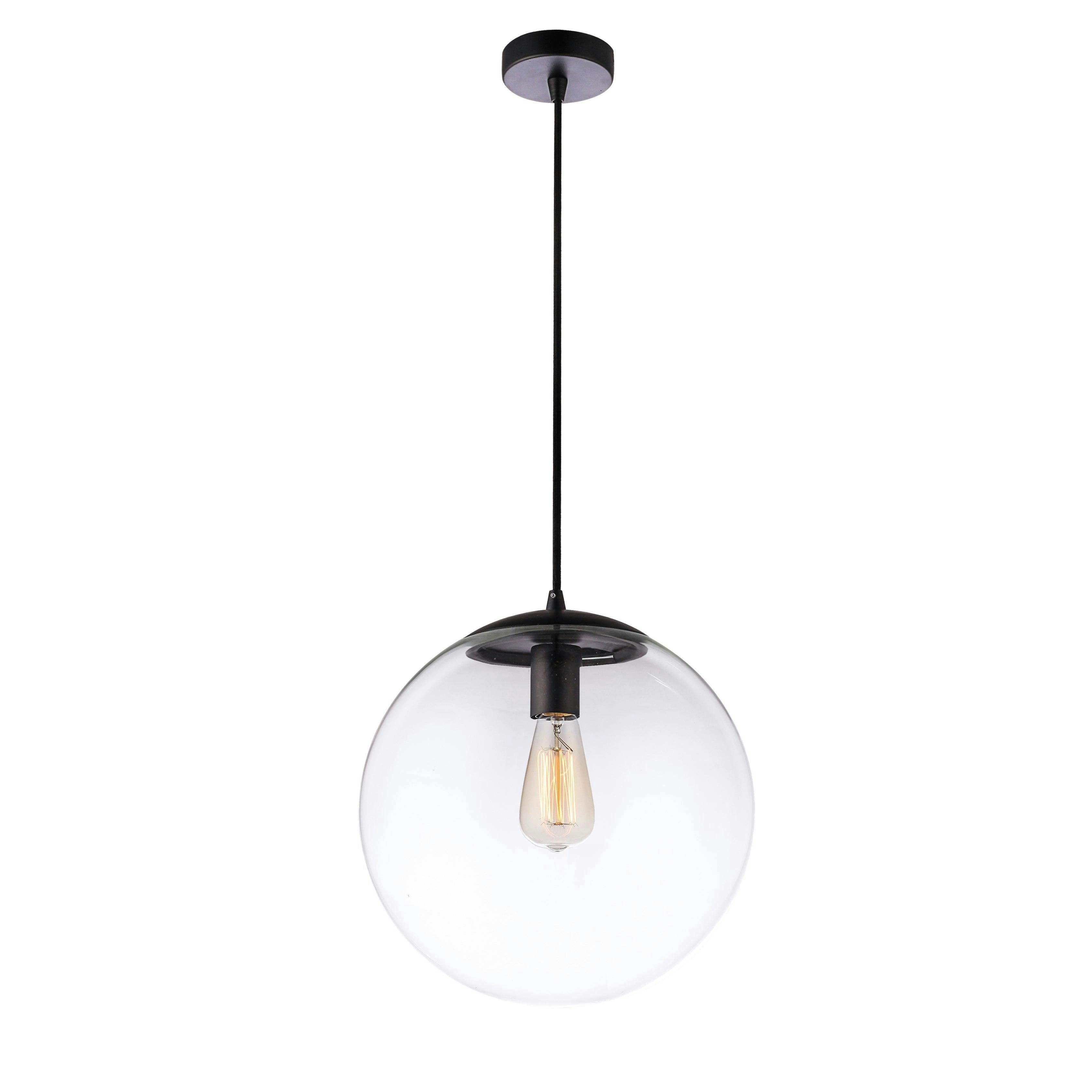 SFERA - 1 light 300mm Clear Glass Ball Pendant