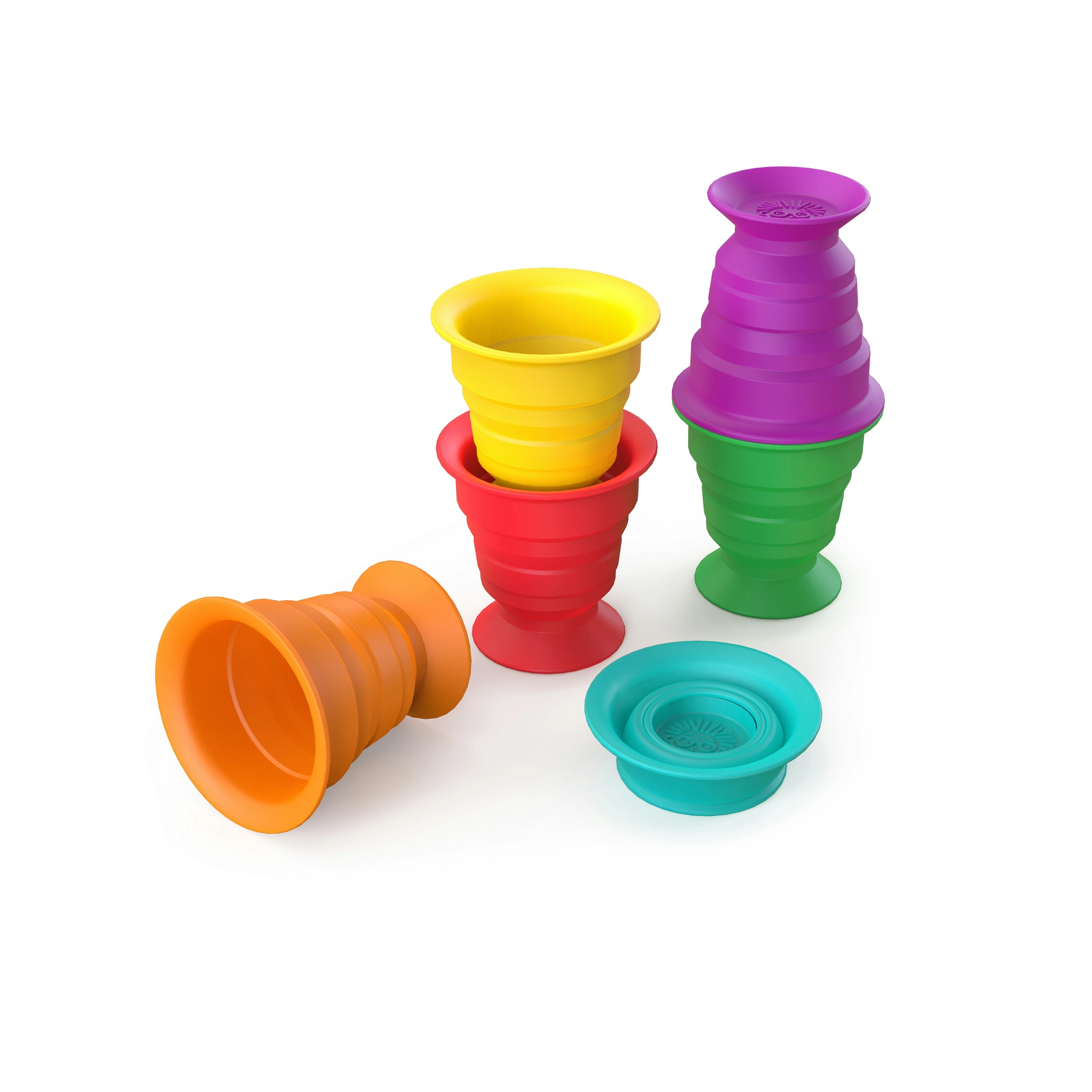 Stack & Squish Cups Sensory Stacking Toys