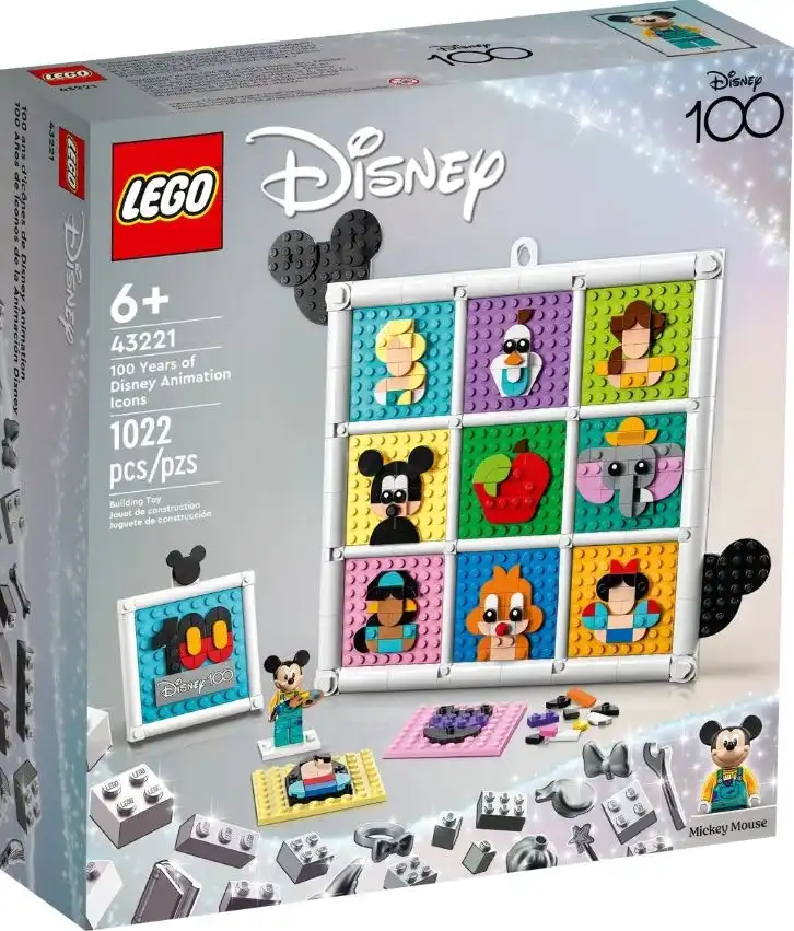 LEGO Disney Painting with Mickey Art Set 43221