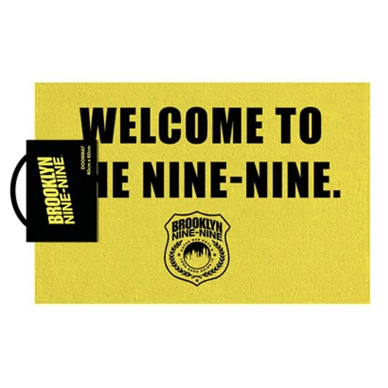 Brooklyn 99 TV Welcome Everyday Floor Entrance Doormat Rectangle Rug 40 x 60cm