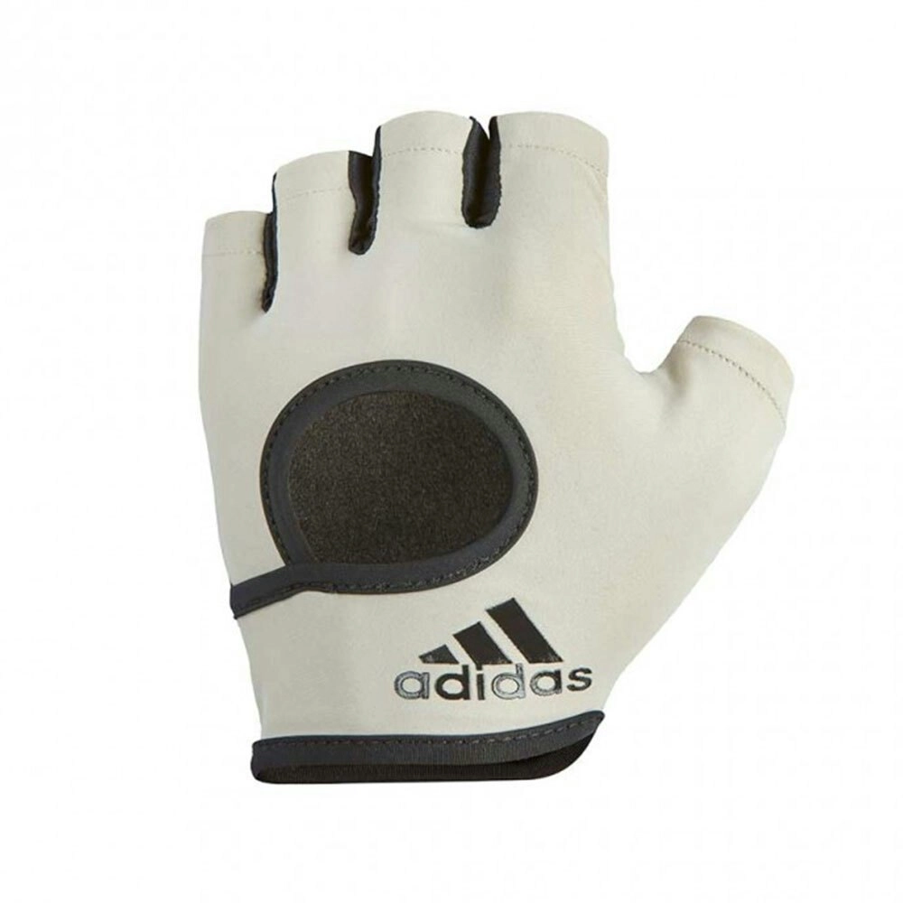 Adidas Essential Weight/Strength Women XL Training Grip Gloves Gym/Sports Stone