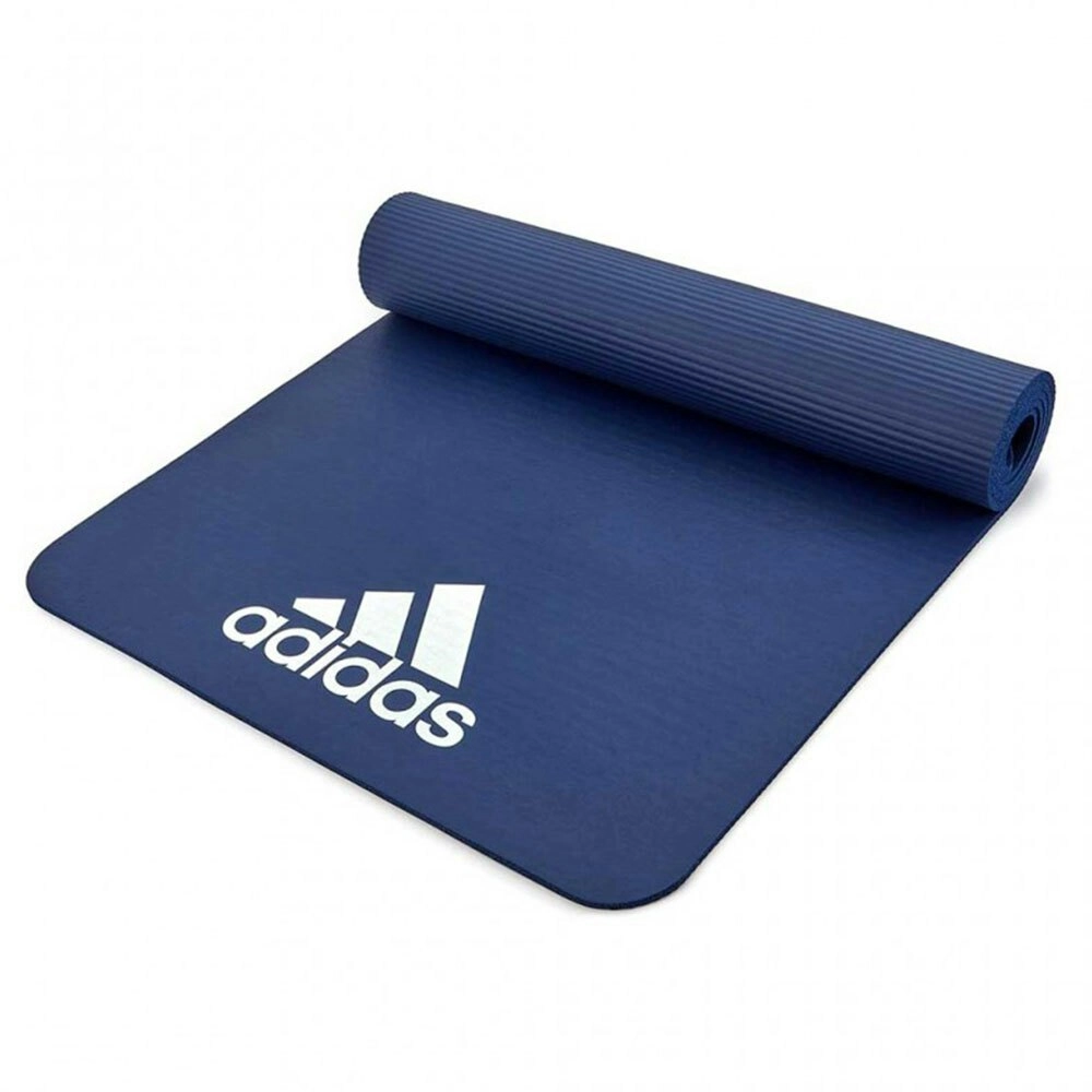 Adidas 7mm Training/Fitness Gym/Home Padded/Rollable/Lightweight Travel Mat BL