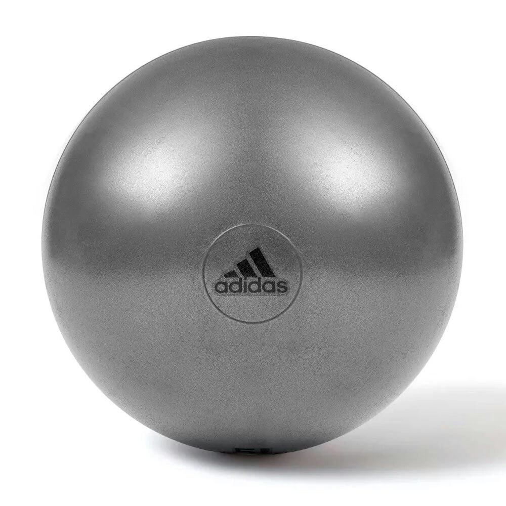 Adidas Gym Ball 65cm Fitness/Exercise Pilates Fit Yoga Swiss Ball w/ Pump Grey