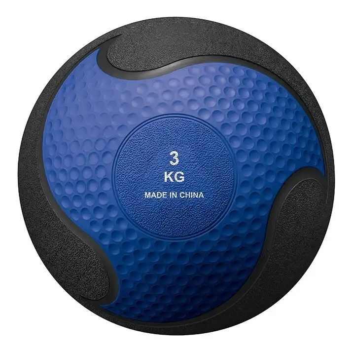 Body Sculpture 3kg Rubber Medicine Ball Gym/CrossFit Fitness Training Equipment