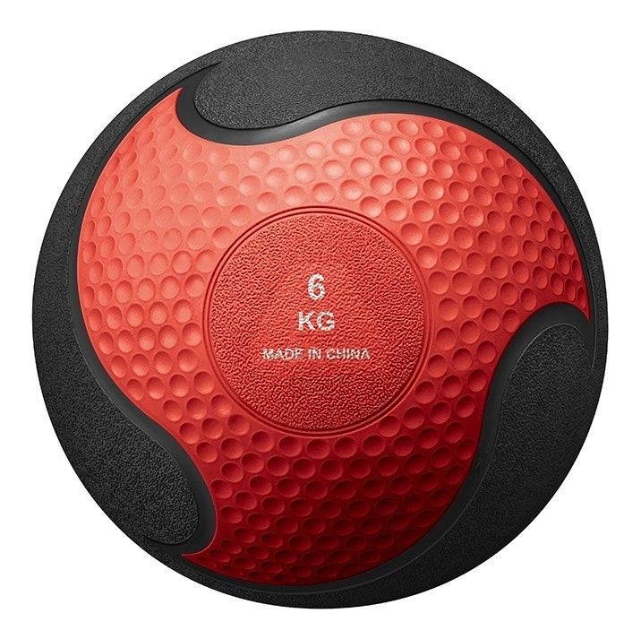 Body Sculpture 6kg Rubber Medicine Ball Gym/CrossFit Fitness Training Equipment