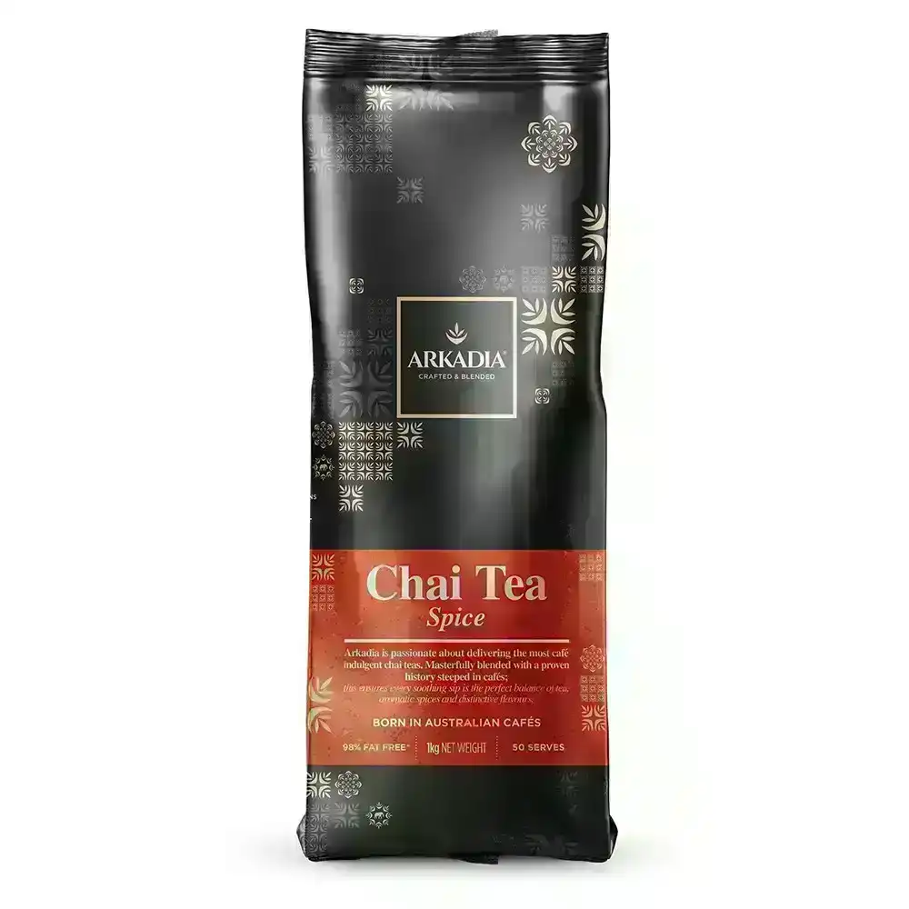 Arkadia 1kg Chai Spice Powder Latte/Coffee/Tea/Frappe Hot/Cold Drink/Beverage