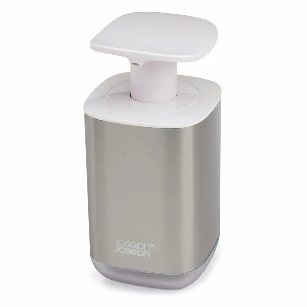 Joseph Joseph Presto Steel 8x16cm Bathroom/Kitchen Soap Pump Liquid Dispenser WT
