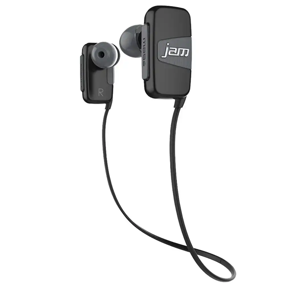 Jam Transit Mini Buds Bluetooth Sport Headset Wireless Earphones Sweatproof Grey