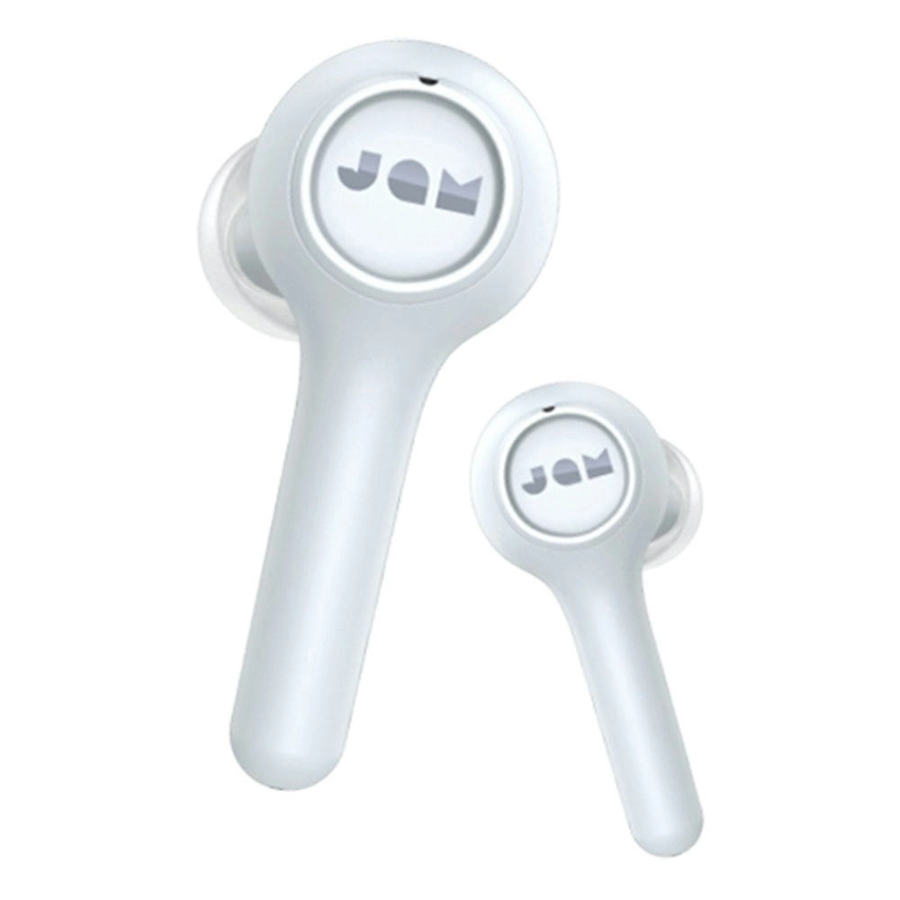 Jam Exec Bluetooth Earphones/Earbuds w/BG Noise Reduction/Touch Control/Mic WH