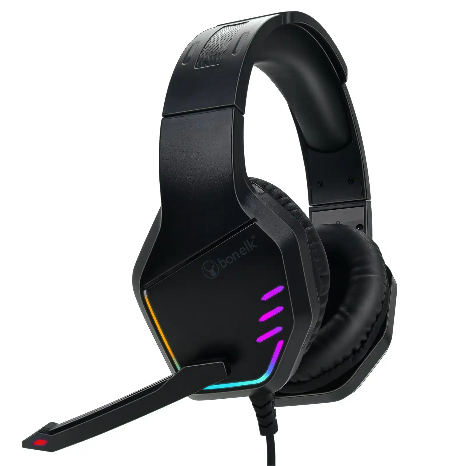 Bonelk GH 510 Gaming RGB Headphones Wired 3.5mm 50mm Driver