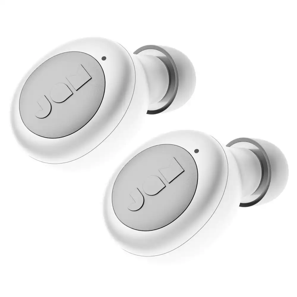 Jam Live Loud Bluetooth Wireless Earbuds Sweat Resistant IPX4 In-Ear Earphone WT
