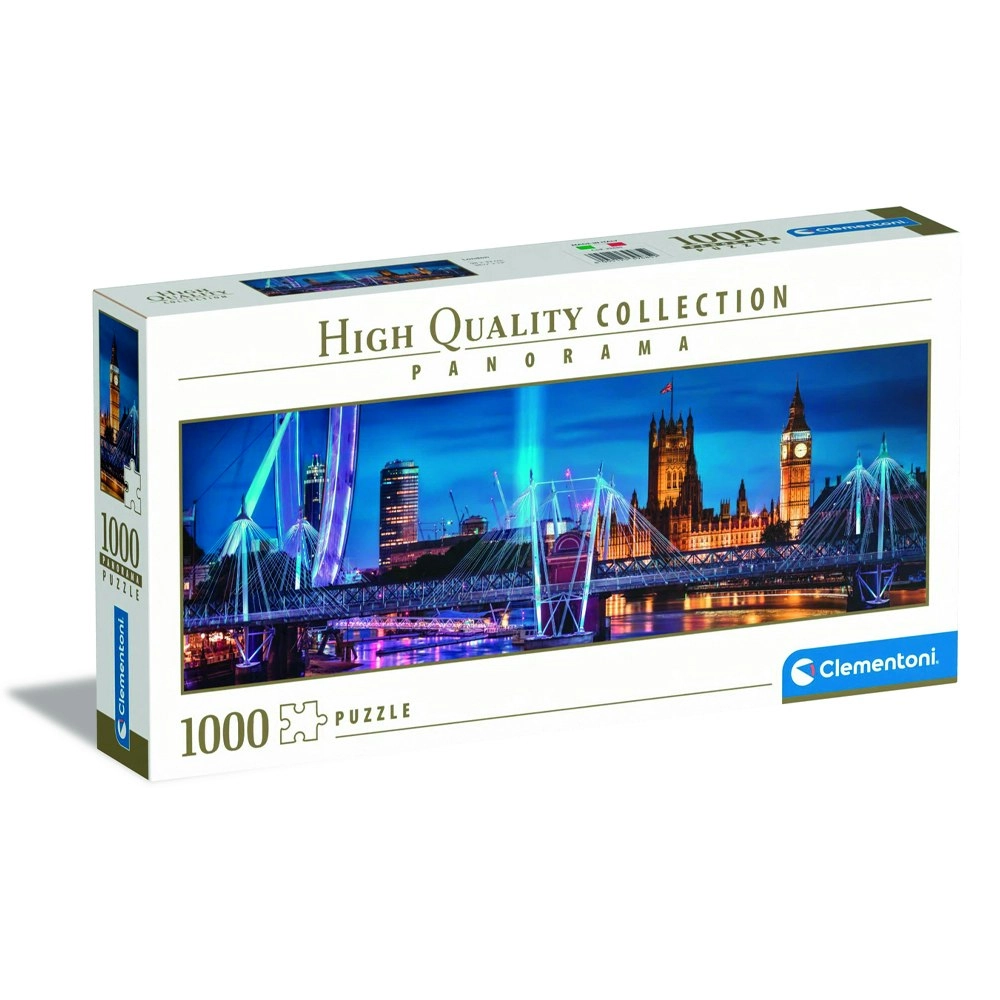 1000pc Clementoni High Quality Collection Panorama London Jigsaw Puzzle Pieces