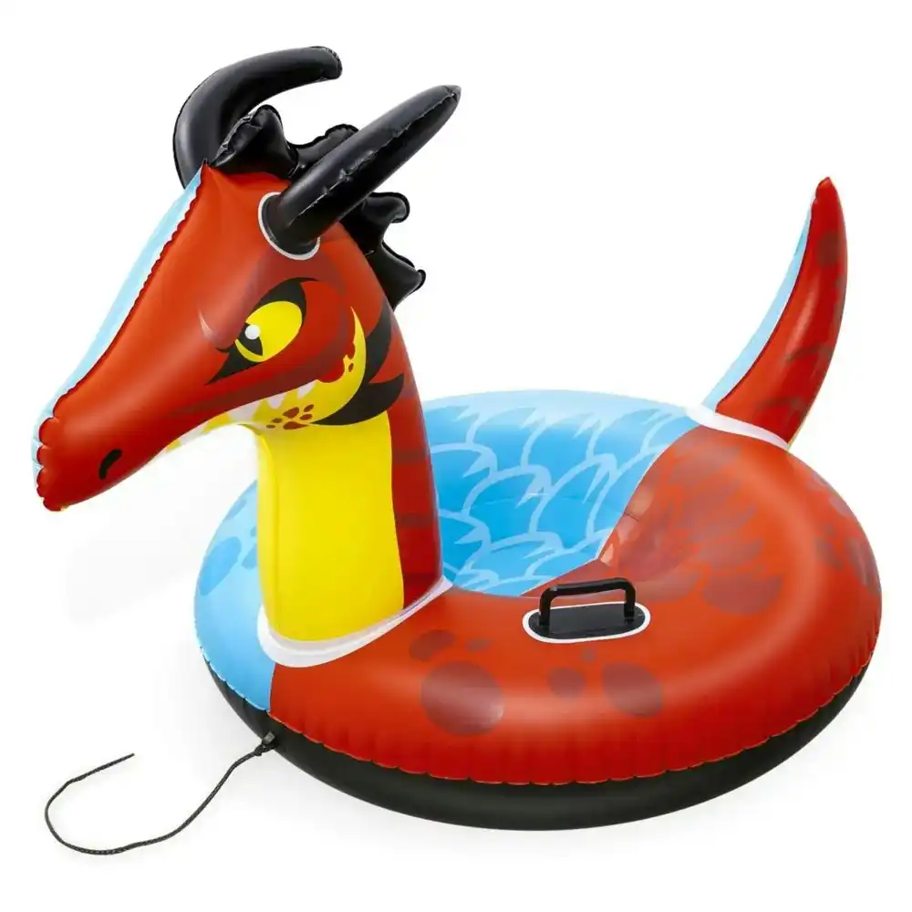 Bestway H2OGO! Inflatable 142cm Dragon Fury Snow Tube Float Kids/Children 6y+